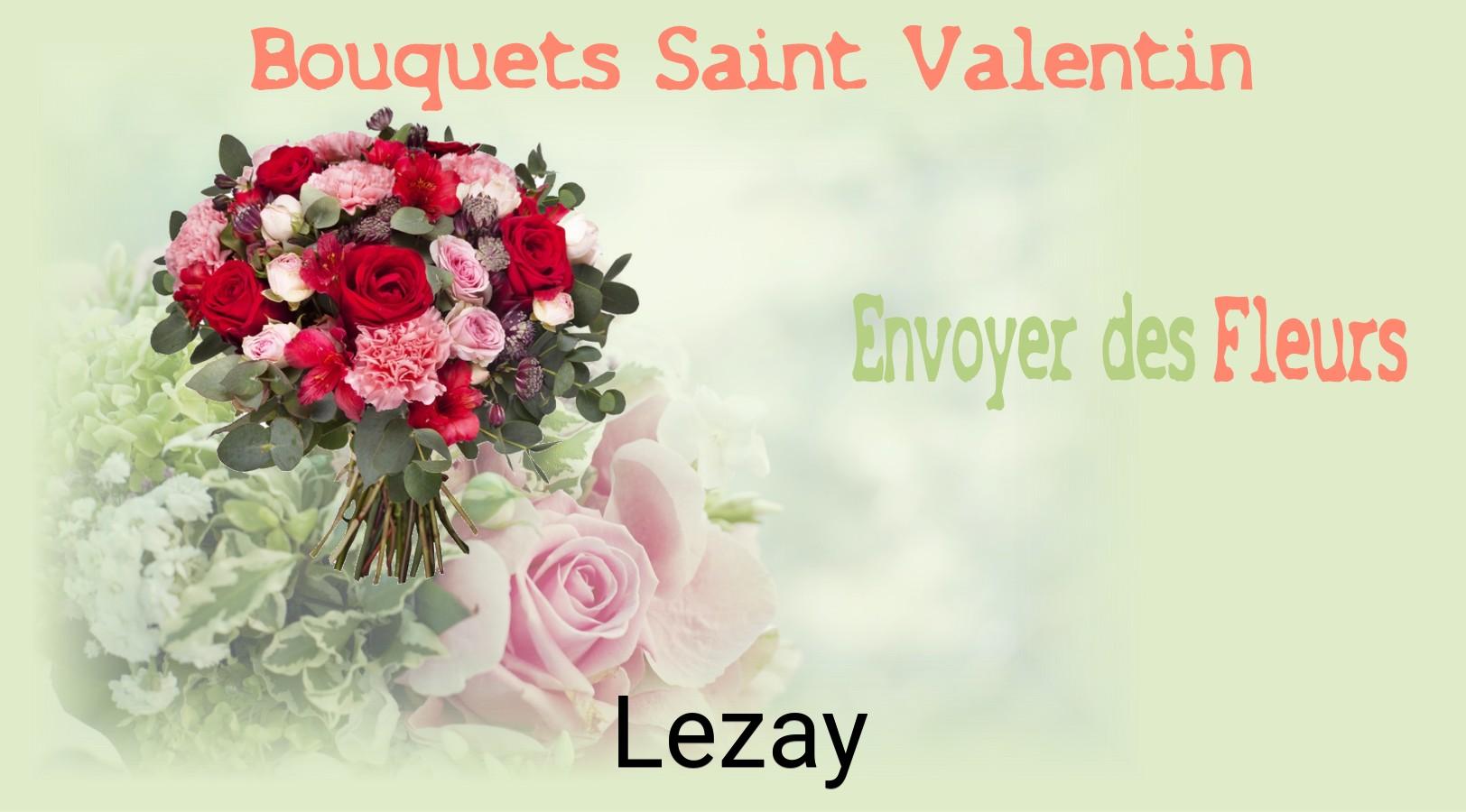 Roses de Saint-Valentin livrées à Lezay